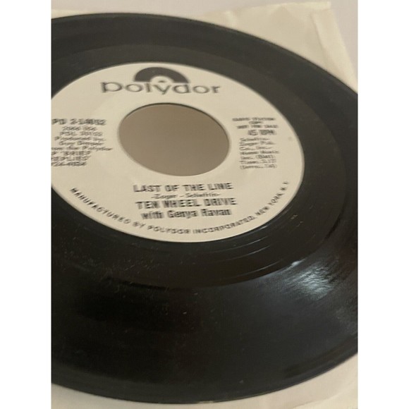 Ten Wheel Drive W/Genya Ravan- Last Of The Line, Polydor PD214052, Promo, NM 45 - Picture 4 of 7
